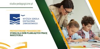 Przygotowanie pedagogiczne – studia dla osób planujących pracę nauczyciela Przygotowanie pedagogiczne