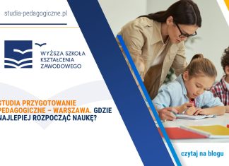 Studia przygotowanie pedagogiczne – Warszawa