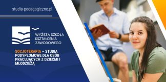 Socjoterapia – studia podyplomowe dla osób pracujących z dziećmi i młodzieżą Socjoterapia – studia podyplomowe dla osób pracujących z dziećmi i młodzieżą