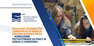 Nauczanie przedmiotów zawodowych w ramach obszaru elektrycznego