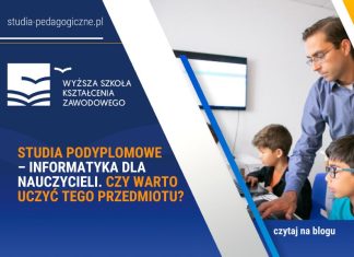 studia podyplomowe dla nauczycieli nauczanie informatyki