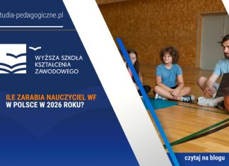 Ile zarabia nauczyciel WF w Polsce w 2026 roku?