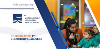 Co można robić po oligofrenopedagogice