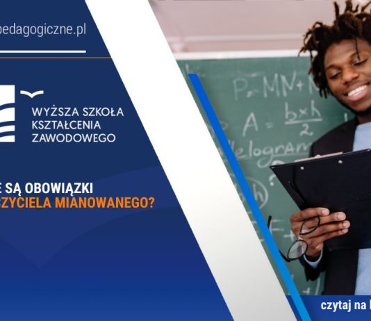 Jakie są obowiązki nauczyciela mianowanego