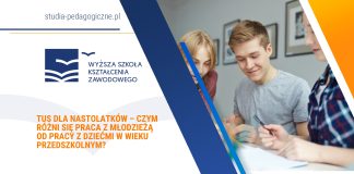 TUS dla nastolatków – czym różni się praca z młodzieżą od pracy z dziećmi w wieku przedszkolnym? TUS dla nastolatków – czym różni się praca z młodzieżą od pracy z dziećmi w wieku przedszkolnym?