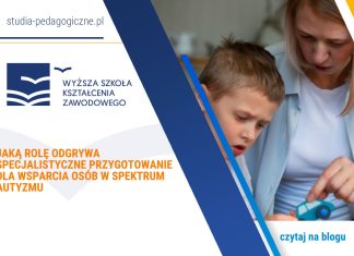 Jaką rolę odgrywa specjalistyczne przygotowanie dla wsparcia osób w spektrum autyzmu