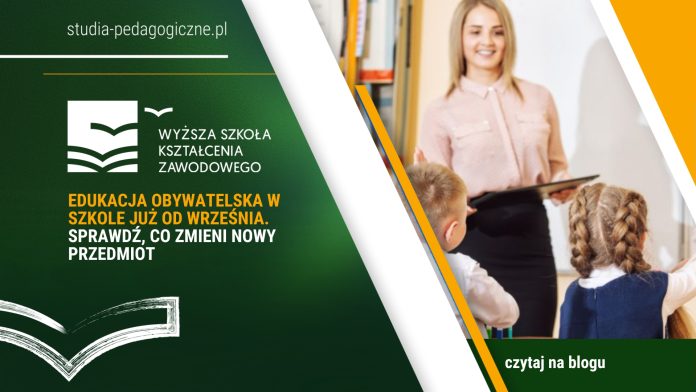 Edukacja obywatelska w szkole już od września. Sprawdź, co zmieni nowy przedmiot