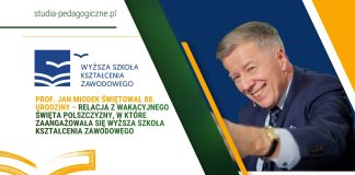 Prof. Jan Miodek świętował 80. Urodziny – relacja z Wakacyjnego Święta Polszczyzny, w które zaangażowała się Wyższa Szkoła Kształcenia Zawodowego