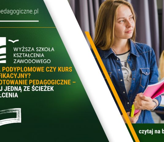 kurs kwalifikacyjny przygotowanie pedagogiczne