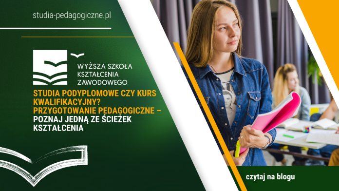 kurs kwalifikacyjny przygotowanie pedagogiczne